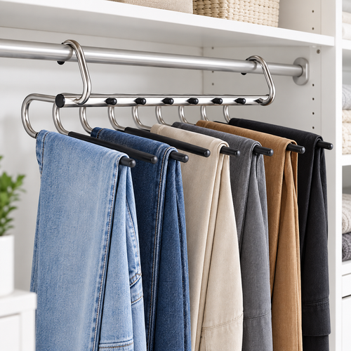 👖 Multi-Tier Pants Hanger