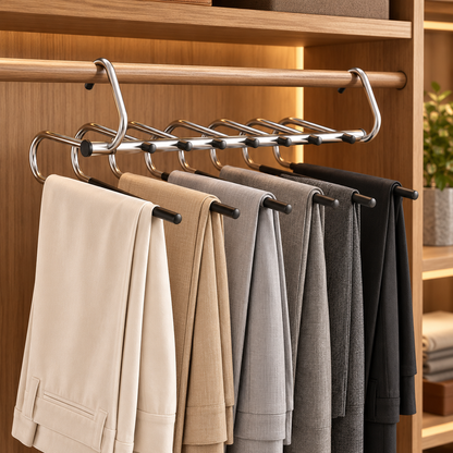👖 Multi-Tier Pants Hanger