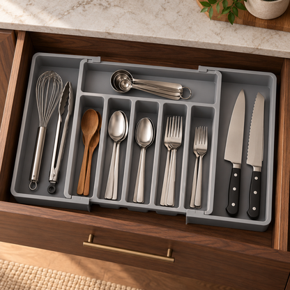 🧰 Expandable Drawer Organizer