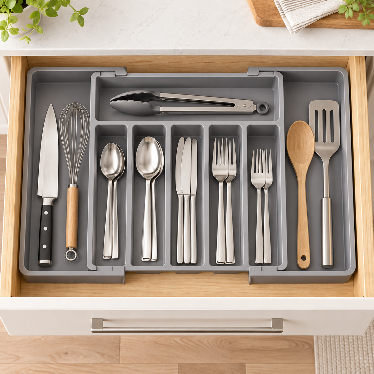 🧰 Expandable Drawer Organizer