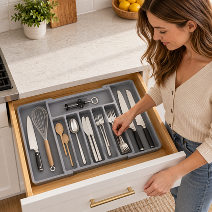 🧰 Expandable Drawer Organizer