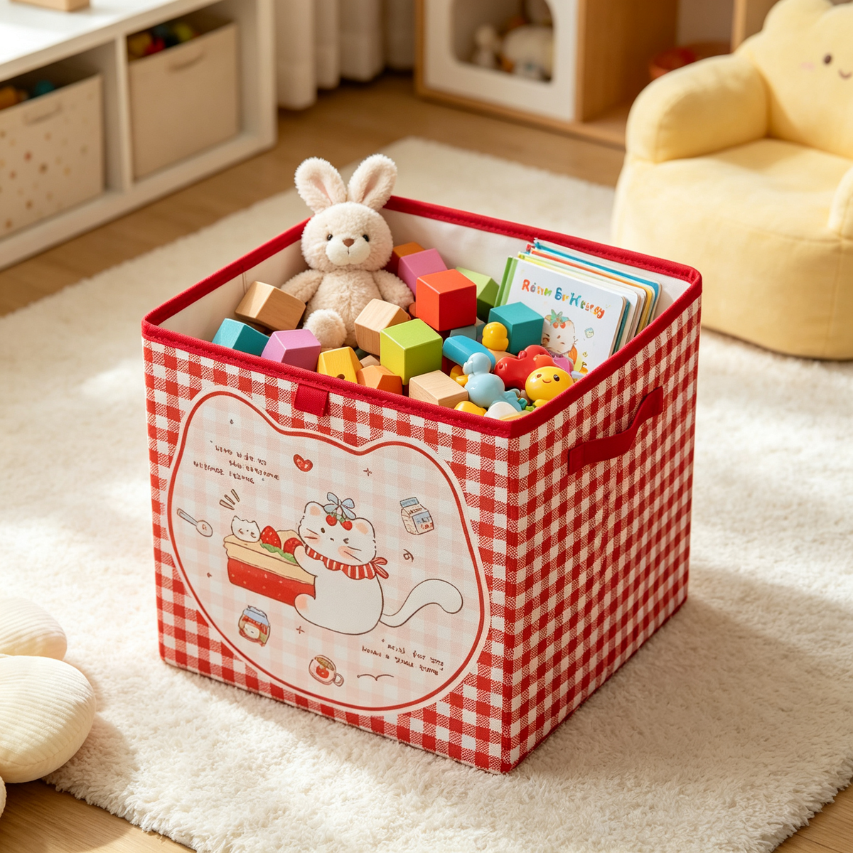 🧸 Foldable Toy Storage Bin