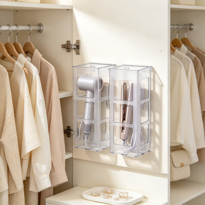 💇 Wall-Mounted Curling Iron Holder